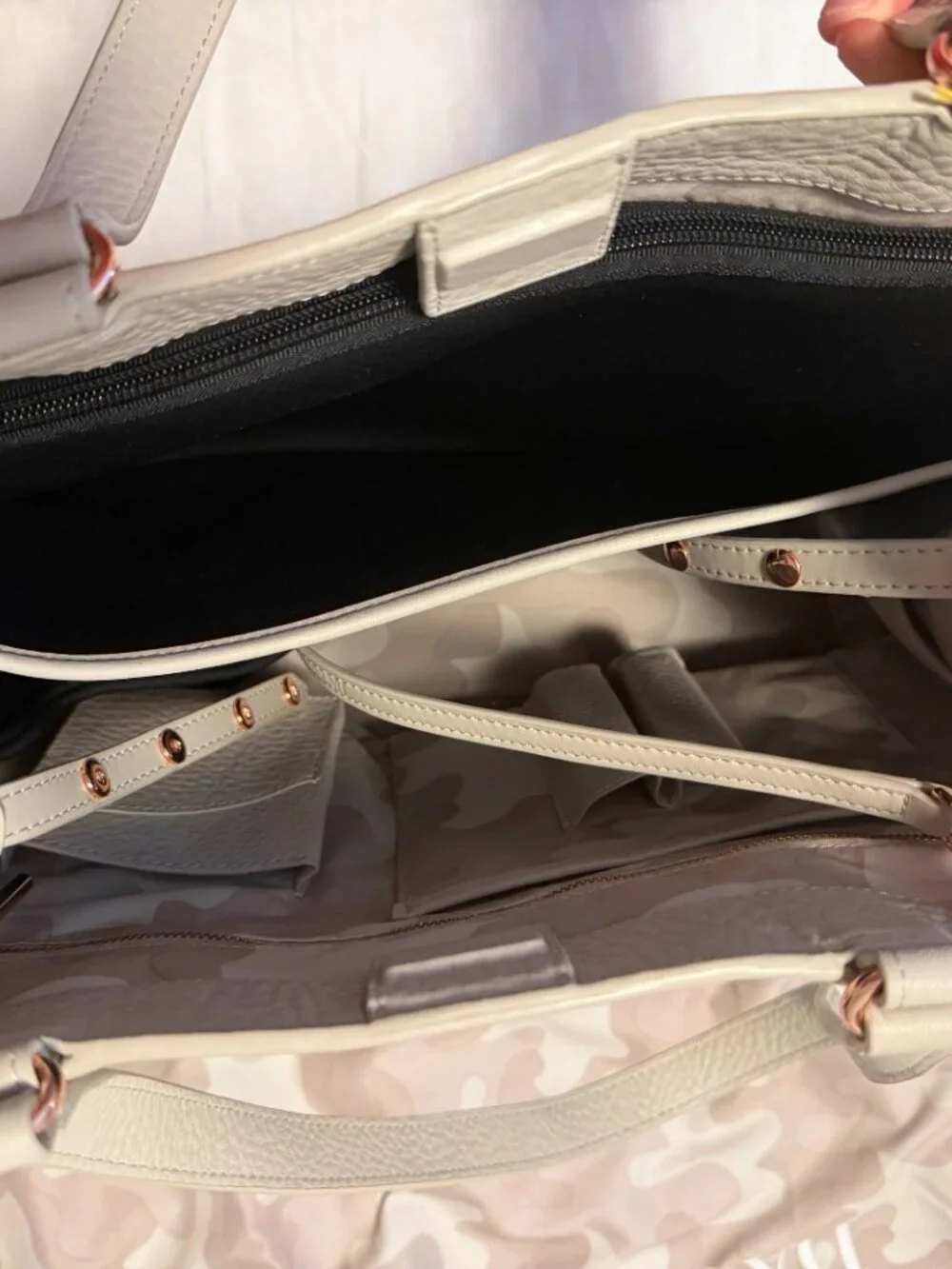 Dagne Dover Large Allyn Leather Tote